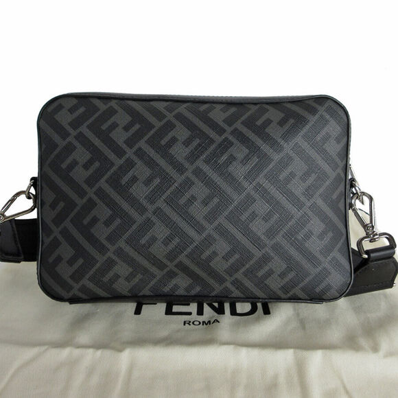 Auth Fendi Zucca Camera Case #160654F10B - Picture 2 of 12